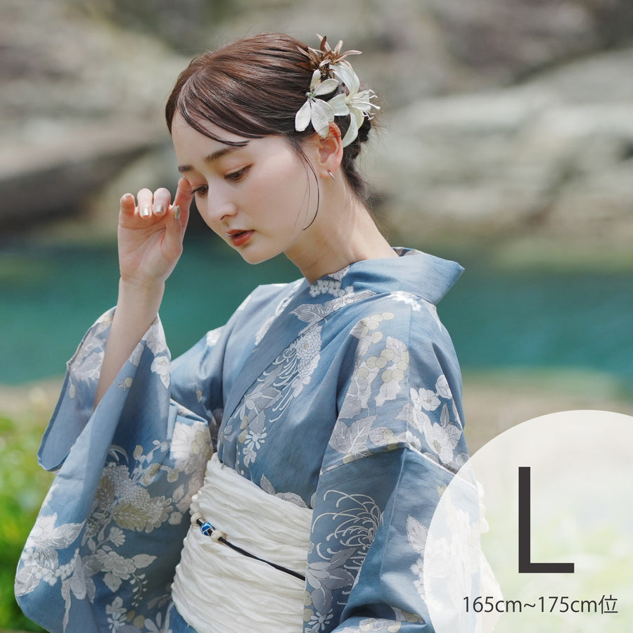 浴衣（大きいサイズ・L） | utatane［公式］オンラインショップ