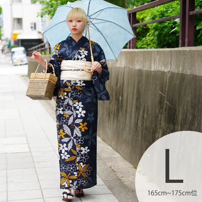 浴衣 紺色（ネイビー系）一覧｜レトロ～トレンドまで豊富｜utatane公式