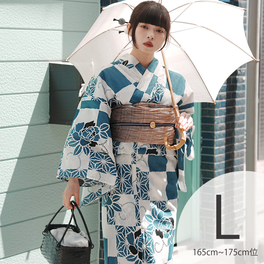 浴衣（大きいサイズ・L） | utatane［公式］オンラインショップ