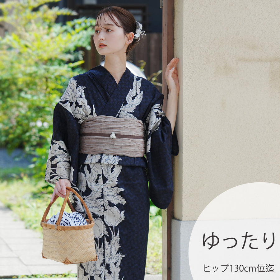 浴衣（大きいサイズ・3L） | utatane［公式］オンラインショップ