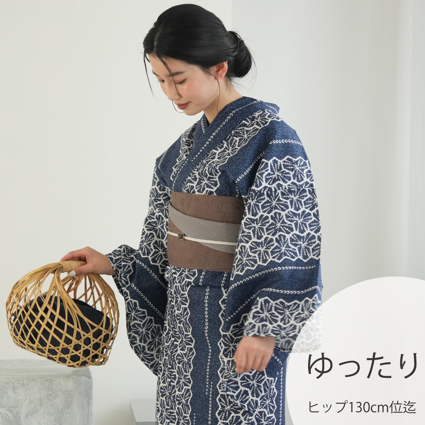 浴衣（大きいサイズ・3L） | utatane［公式］オンラインショップ