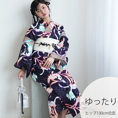 ※お値下げ中【新品未使用】utatane浴衣3点セット♡御所車ミルクジャパネスク お値下げ中【新品未使用】utatane浴衣3点セット♡御所車ミルク