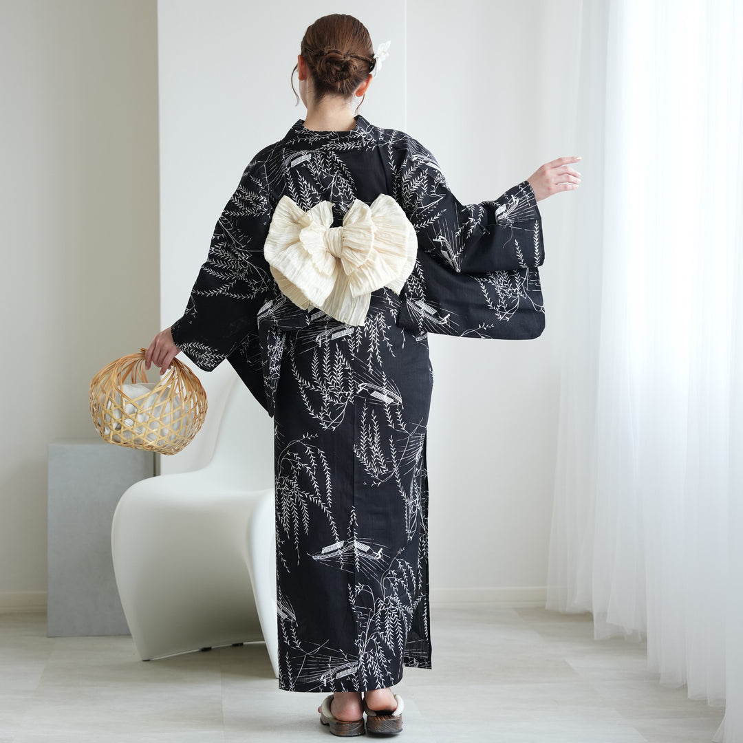 濃紺浴衣反物チュニックとワイドパンツセット 濃紺浴衣反物チュニックとワイドパンツセット - メルカリ