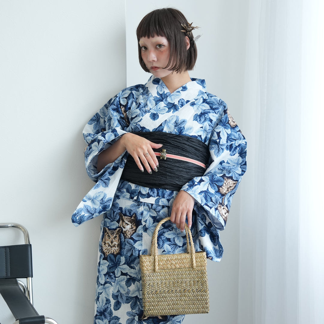 ⭐︎江戸矢羽♪高級変わり織り★新品 浴衣セット 3点セット ⭐︎江戸矢羽♪高級変わり織り☆新品 浴衣セット 3点セット 着物