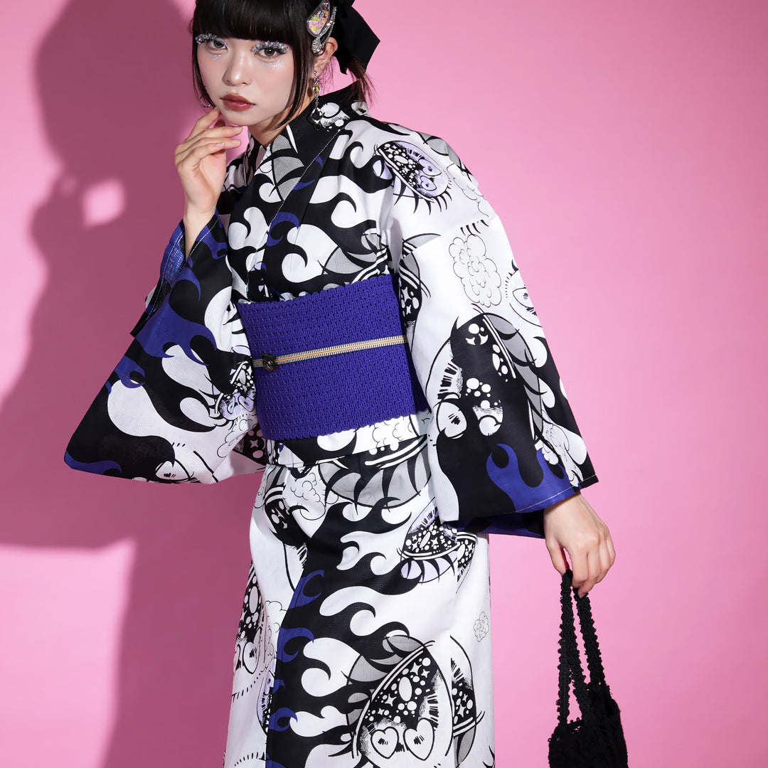 ニコアンティーク×せきやゆりえ セパレート 二部式浴衣3点セット