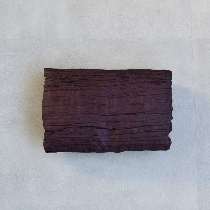 高級変わり織 浴衣2点セット ( ゆかた・帯 )白地に墨色の唐草小花