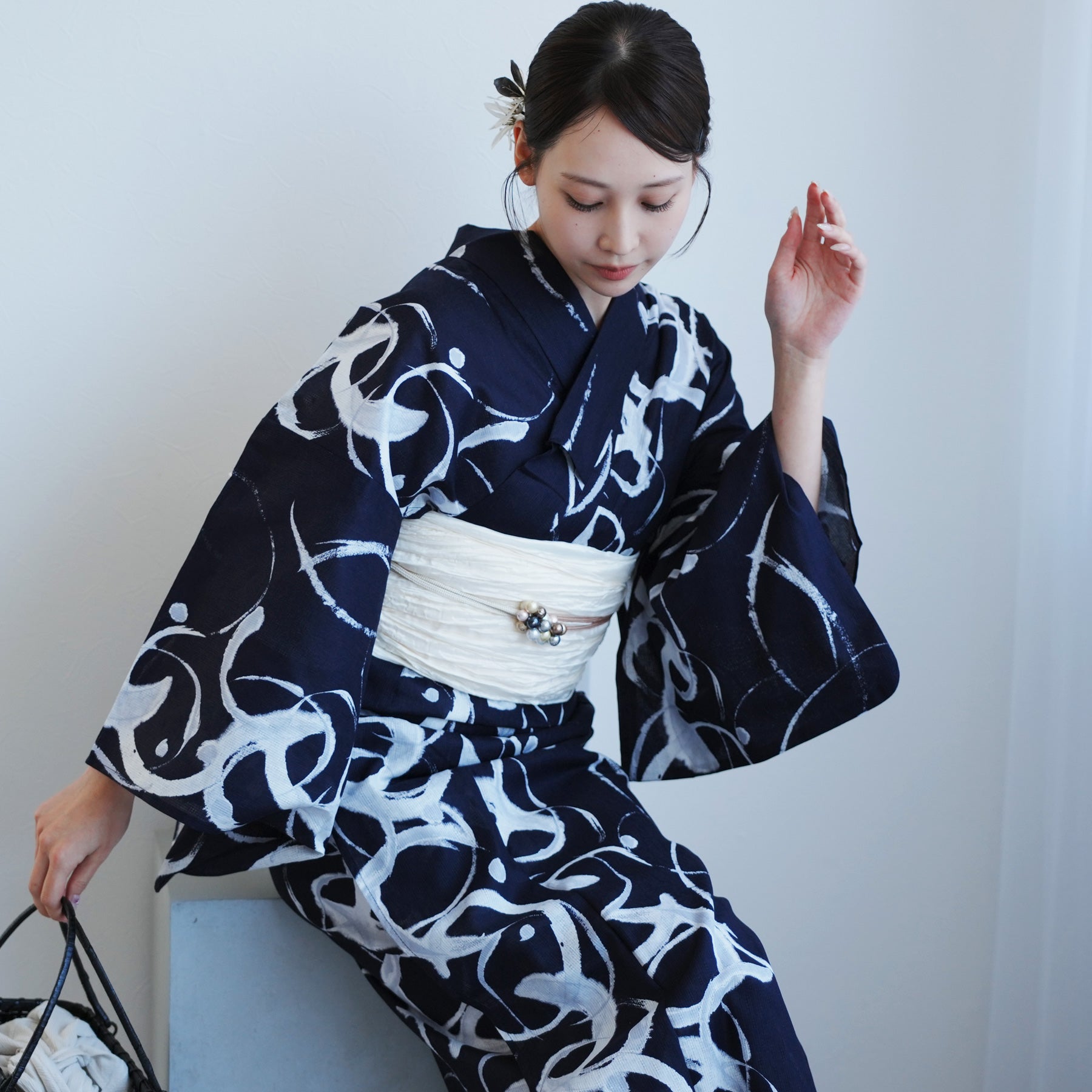 新品【120cm×モダン抹茶に小菊】utatane 浴衣 兵児帯 2点セット 楽天市場】【utatane 高級変わり織 浴衣3点セット モダン抹茶に