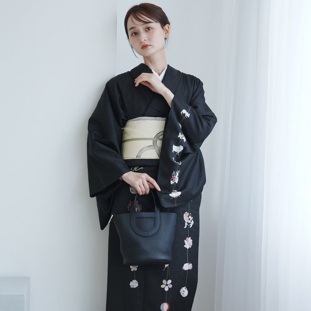 ぺこり 新品 茄子 着物 仕付け糸付“愛らしい姿で舞う”長襦袢 5253 ぺこり様専用 新品 茄子 着物 仕付け糸付“愛らしい姿で舞う