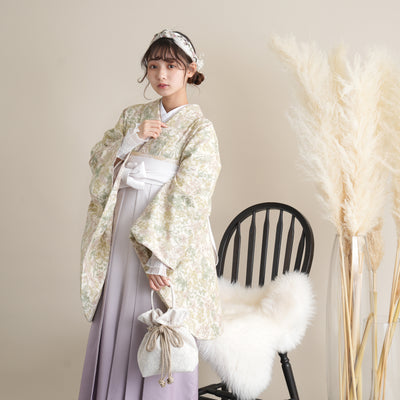 袴 2点セット 2尺袖着物 utatane 卒業式 販売 袴91-99cm（身長153-170cm）重ね衿縫い付済 （5178701001）