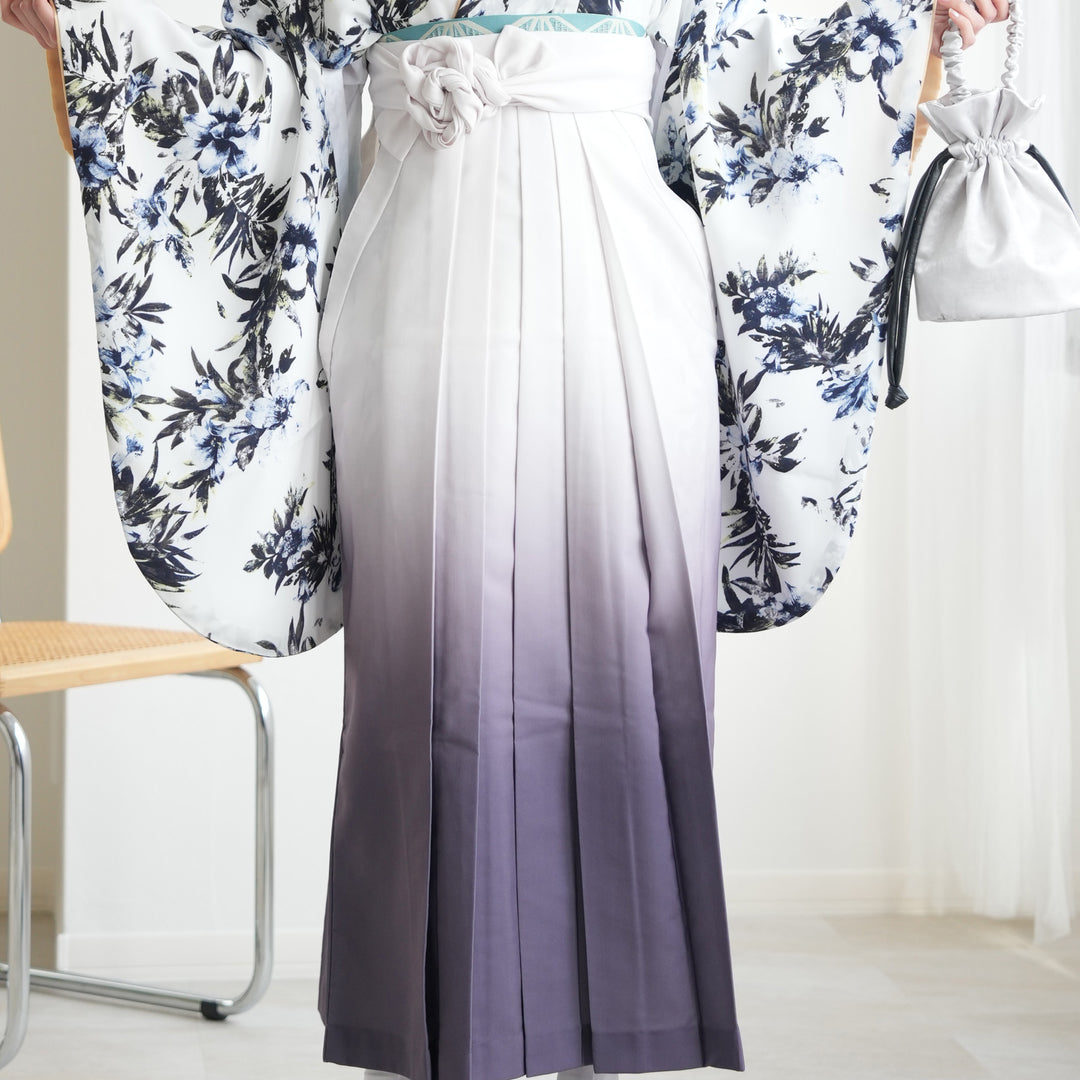 袴 2点セット 2尺袖着物 utatane 卒業式 販売 袴91-99cm（身長153