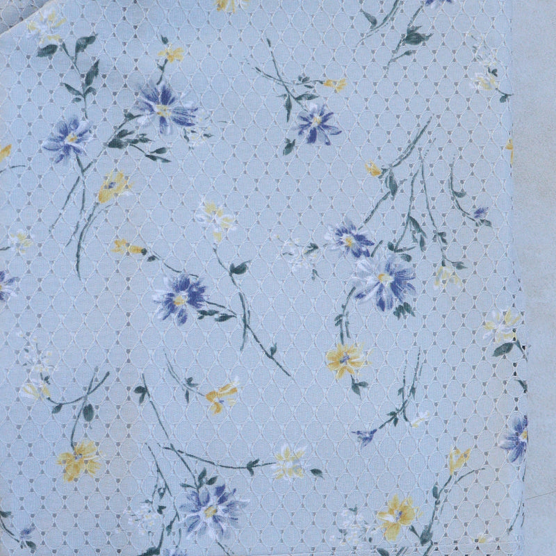 【リサイクル着物】 2尺袖着物 袴 2点セット 販売品 中古 USED  パステルカラー 花柄  袴91cm（身長153-158cm）卒業式 大学生 （5182683411）【中古販売】