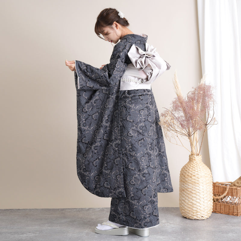 販売】振袖 袋帯 2点セット utatane フリーサイズ（身長約152cm-162cm