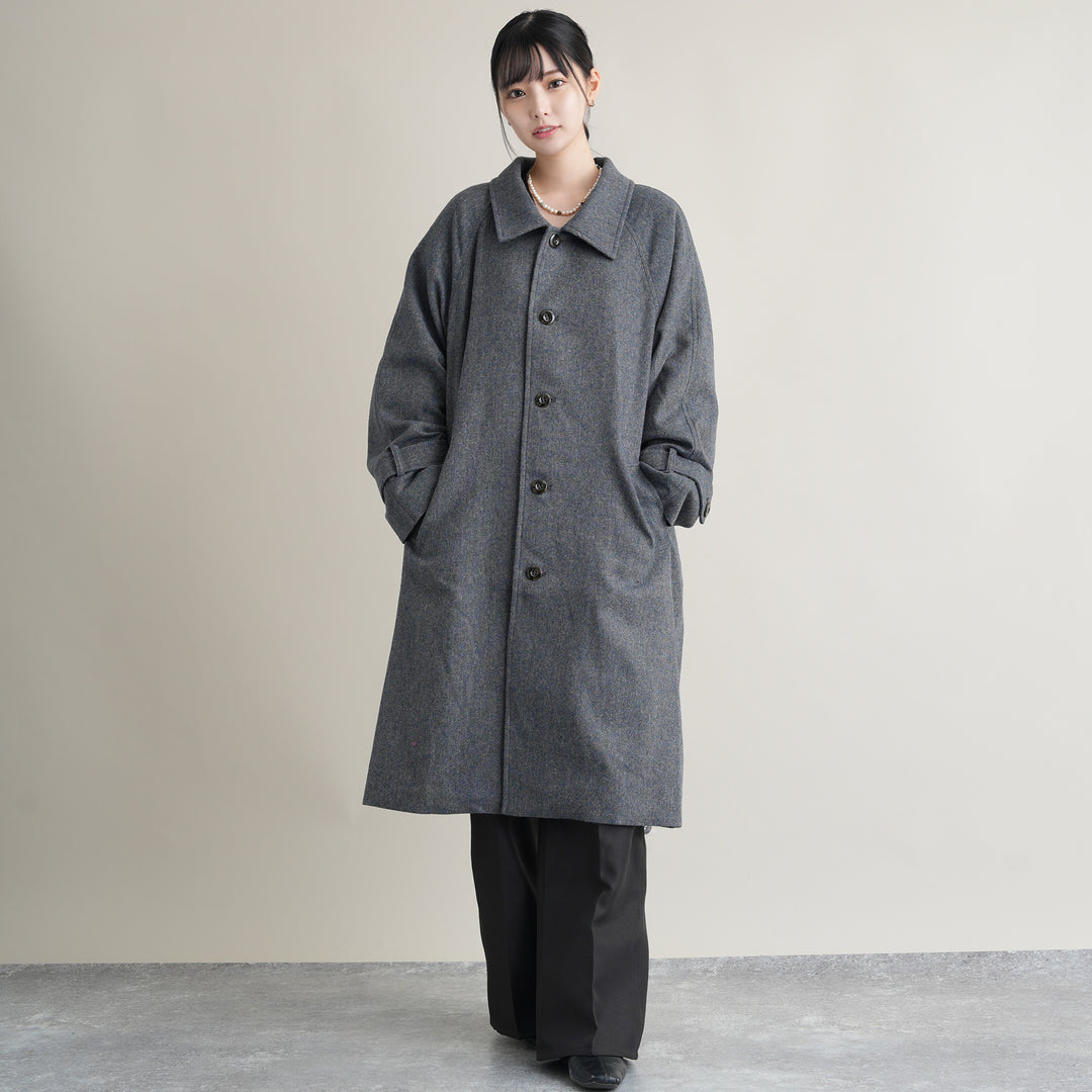 新品タグ付き】✿春物✿トゥモローランド メンズ ステンカラーコート 評し 