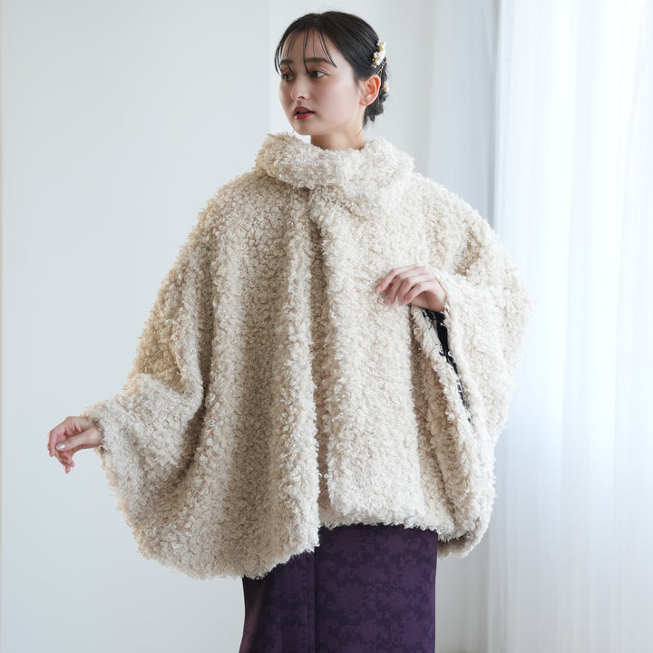 ベージュ ファー ポンチョ 5230605100_5_720x.jpg?v=1731631962
