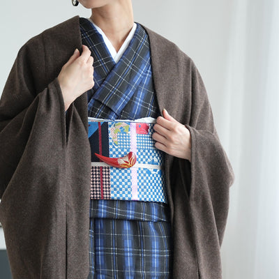 【コート ドルマン2wayコート ココア】羽織 単品 JAPAN MODE モモンガコート 和装コート 羊毛 ボレロ ポケット付き 羽織紐が付けられる乳付き【取り寄せ品】（5230606300）