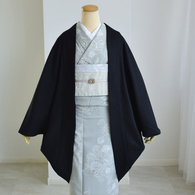 【コート ドルマン2wayコート ブラック】羽織 単品 JAPAN MODE モモンガコート 和装コート 羊毛 ボレロ ポケット付き 羽織紐が付けられる乳付き【取り寄せ品】（5230606400）