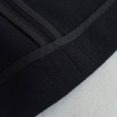 【コート ドルマン2wayコート ブラック】羽織 単品 JAPAN MODE モモンガコート 和装コート 羊毛 ボレロ ポケット付き 羽織紐が付けられる乳付き【取り寄せ品】（5230606400）