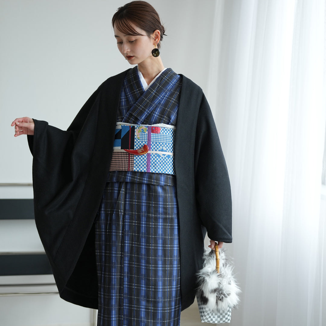 コート ドルマン2wayコート ブラック】羽織 単品 JAPAN MODE モモンガ