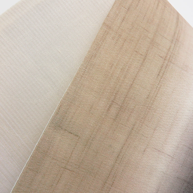 帯 小袋帯 正絹 半幅帯 縞 ベージュ クリーム 白 黒 半巾帯 日本製 （5280607600）