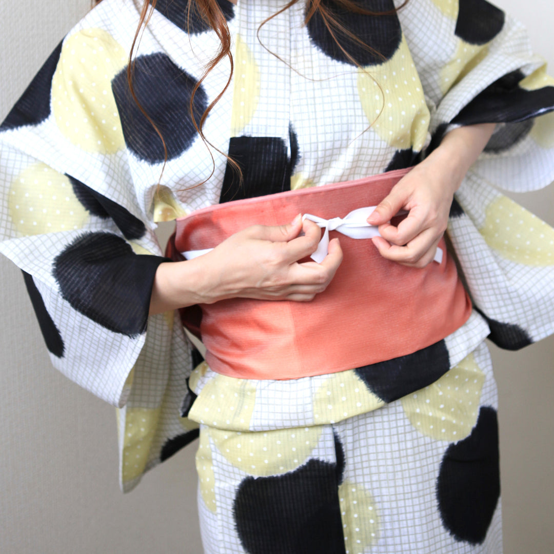 作り帯 単品 ナチュラル垂れ型 utatane 差すだけ1分のコットン