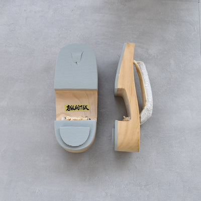 【高級桐下駄 utatane 高右近 白木】単品 SSサイズ レース鼻緒 レディース  日本製 （5299603300）