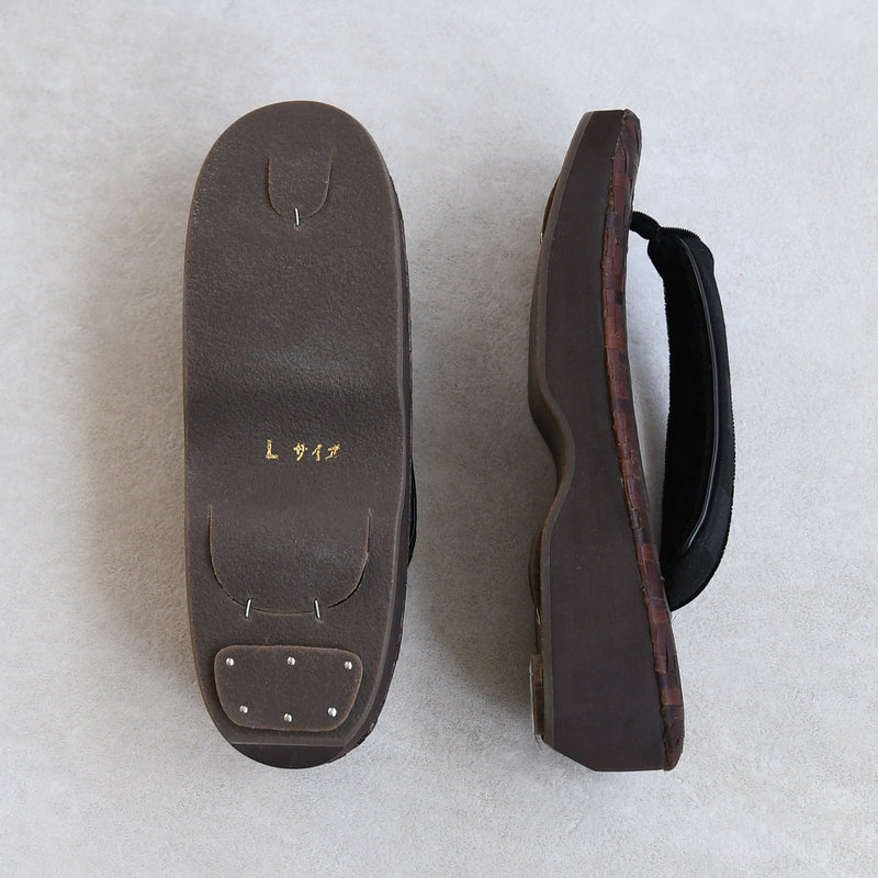 【山葡萄 草履】単品 M・Lサイズ レディース 天然素材 一枚芯（5327604201）【取り寄せ品】