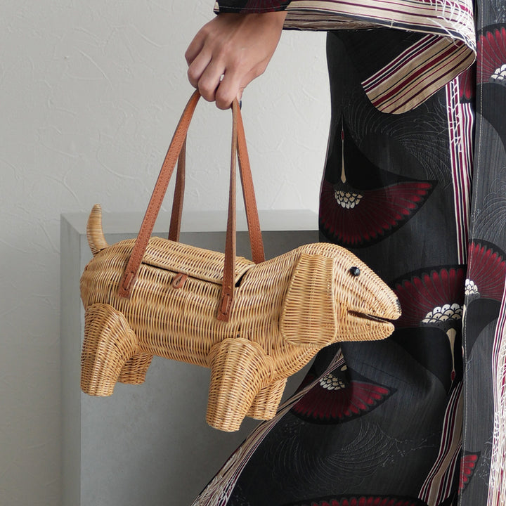 なたけ♪美品✨ポールカ ラタン かごバッグ ハンドバッグ 黒 なたけ様専用♪美品✨ポールカ ラタン かごバッグ ハンドバッグ 黒