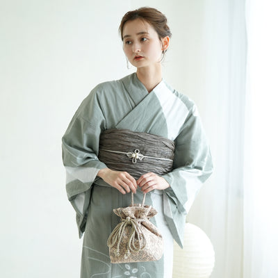 巾着バッグ utatane 巾着 2wayショルダー 浴衣や袴にも国産生地 日本製（5374602100）