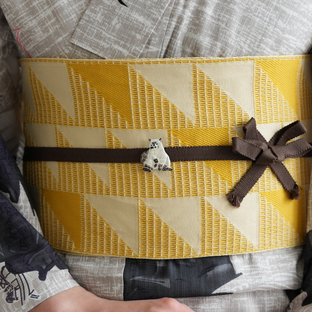 うに子さま専用品◆画像の帯+お任せ帯留めつき うに子さま専用品◇画像の帯+お任せ帯留めつき うに子