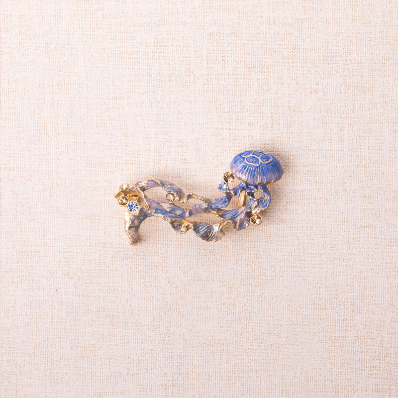 帯留め 数-SUU- フリーサイズ 海月帯留め 日本製 帯小物 ハンドメイド【取り寄せ品】（5408622900）