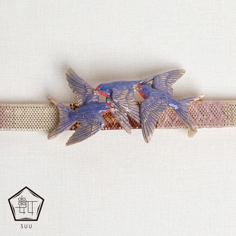 帯留め 数-SUU- 飛燕 日本製 帯小物 ハンドメイド【取り寄せ品】（5408623800）