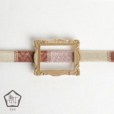 帯留め 数-SUU- 額縁 日本製 帯小物 ハンドメイド【取り寄せ品】（5408623900）