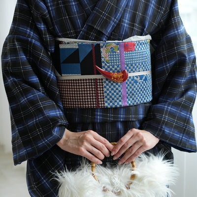 【帯留め 蒔絵 赤つの 金もみじ】日本製 帯小物 和風 ハンドメイド 三分紐/四分紐に 帯締めのアンティークなアクセント（5408624400）