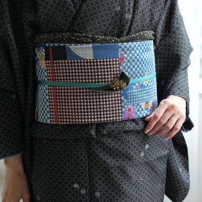 【帯留め 蒔絵 黒つの 金もみじ】日本製 帯小物 和風 ハンドメイド 三分紐/四分紐に 帯締めのアンティークなアクセント（5408624500）