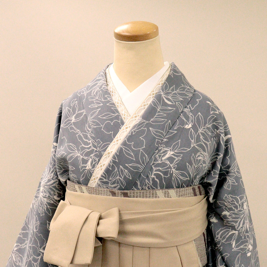 重ね衿 刺繍 リボン くすみカラー 伊達衿 伊達襟 重ね襟 赤 黒