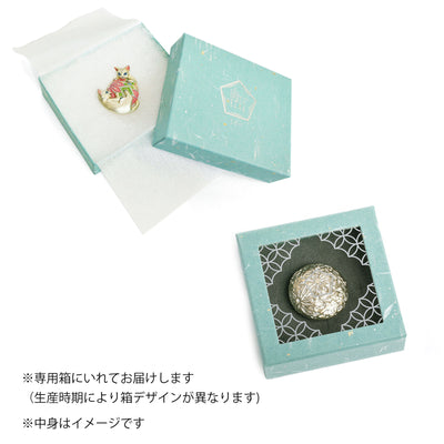 羽織紐 数-SUU- 椿 日本製  ハンドメイド【取り寄せ品】（5437606600）