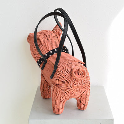 【運試し！utataneどうぶつ5点福袋 2026】送料無料！Max90,878円相当 アニマルラタンバッグ・ファー帽子・ファーバッグ・100％完全遮光日傘・注染手ぬぐい（6498601800）