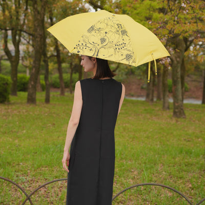 【運試し！utatane×Kuovi（クオヴィ）コラボアイテム5点福袋 2026】送料無料！Max64,496円相当 KUOVI浴衣3点セット・100％遮光日傘 スライドショート47cm・折りたたみ 3段折り55cm or 50cm・腰紐・着物クリップ（6498601900）