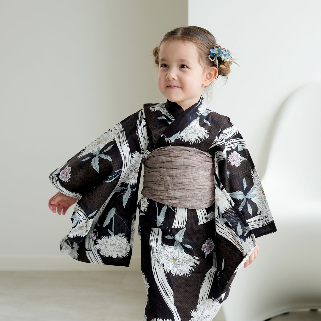 utatane　高級変わり織 子供浴衣 楽天市場】【utatane kids 高級変わり織 子供浴衣3点セット