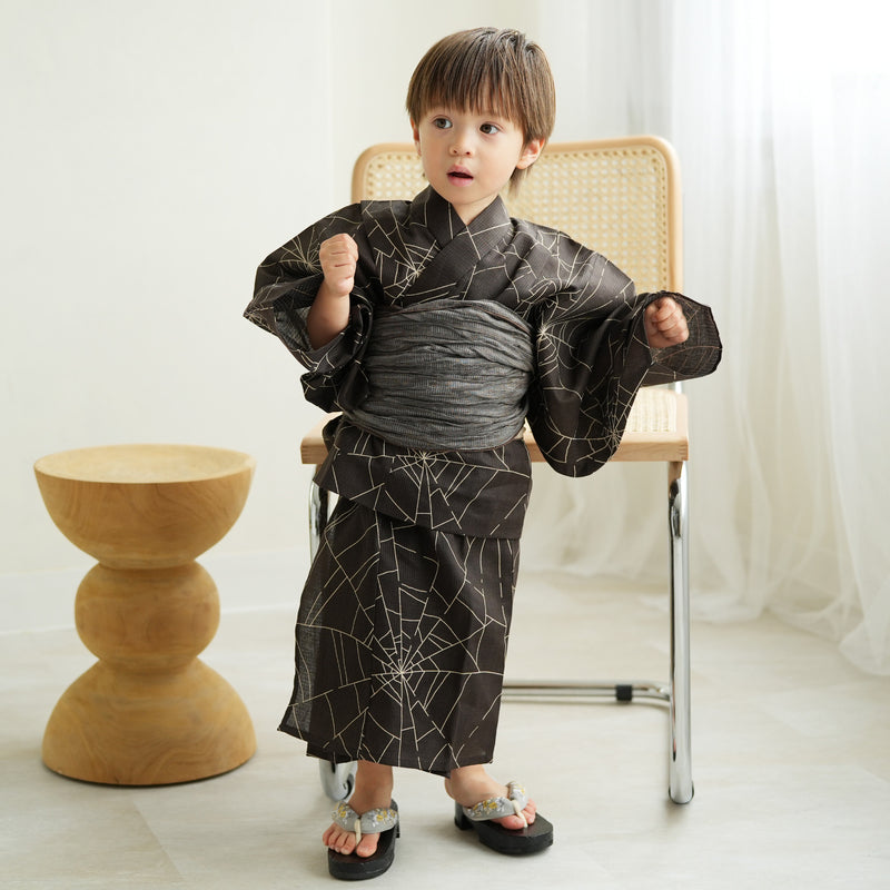男児 浴衣（3,4歳）兵児帯セット 通販