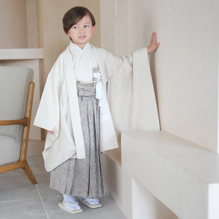わふ★ ［アネモネB］羽織袴3点セット ハンドメイドꕤ七五三 5歳 7歳 Amazon.co.jp: ［アネモネB］羽織袴3点セット ハンドメイドꕤ
