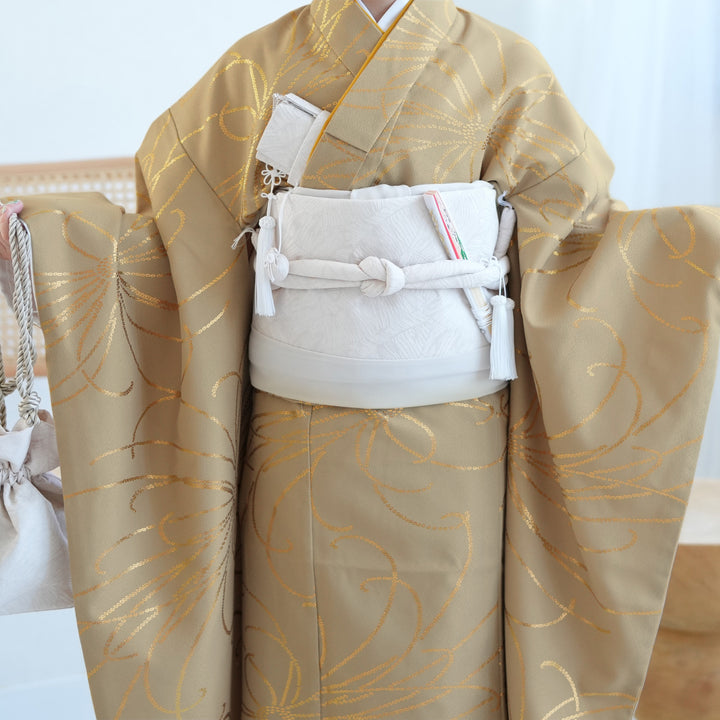 七五三 7歳 女の子 ひよこ商店 着物 日本製作り帯 子供 kids