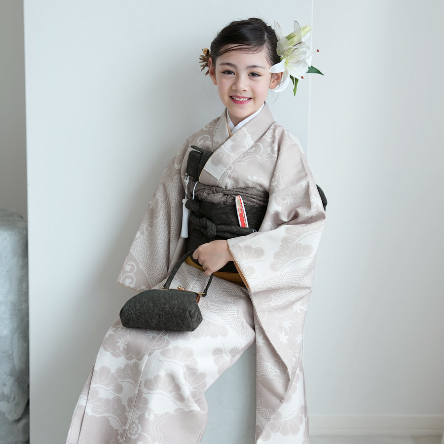 りらん ウタタネ utatane 七五三 七歳用 utatane 着物 七五三7歳用着物はこせこセット ひよこ商店