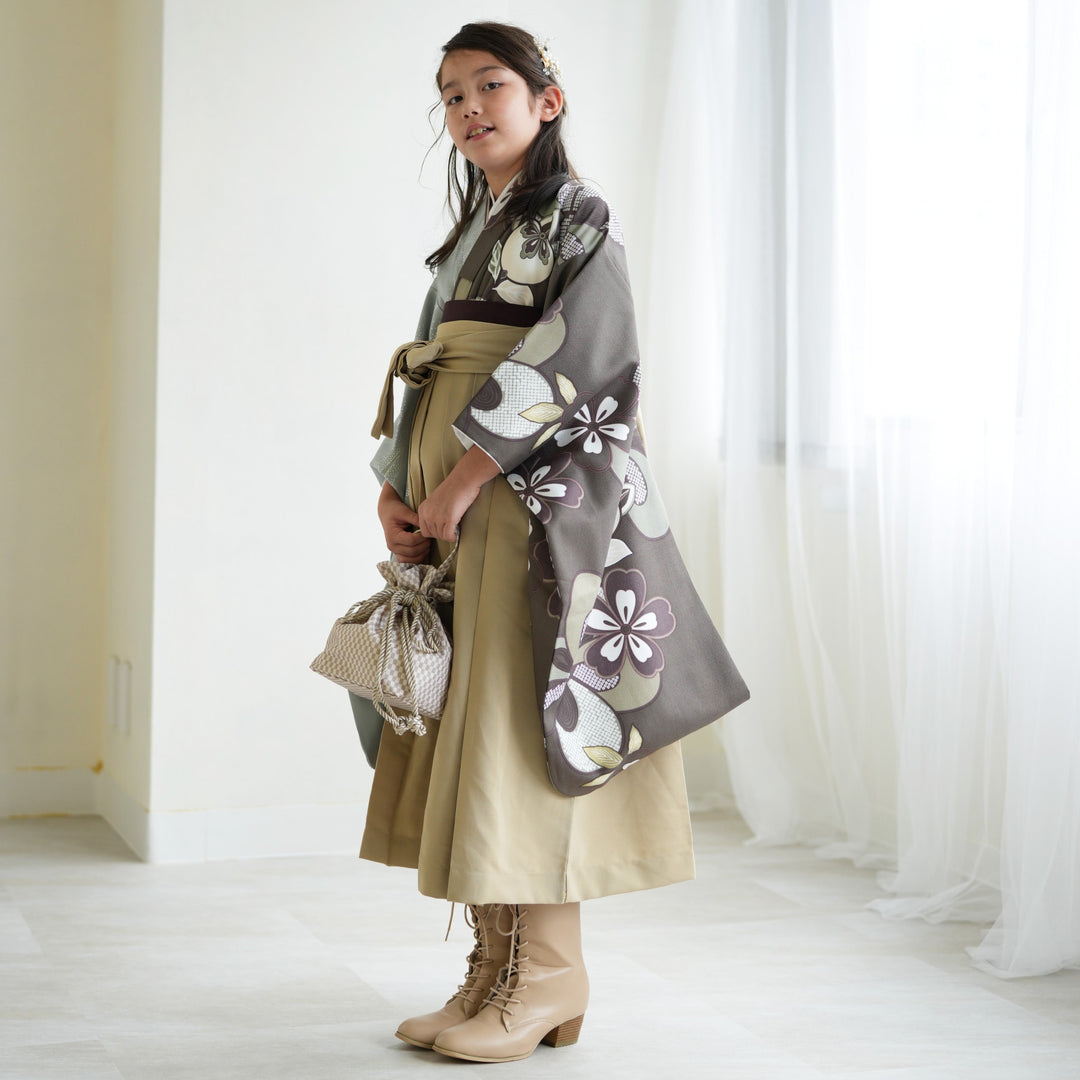 ひまわりオリジナル袴風ロングスカート帯セット販売 ひまわりオリジナル袴風ロングスカート帯セット販売