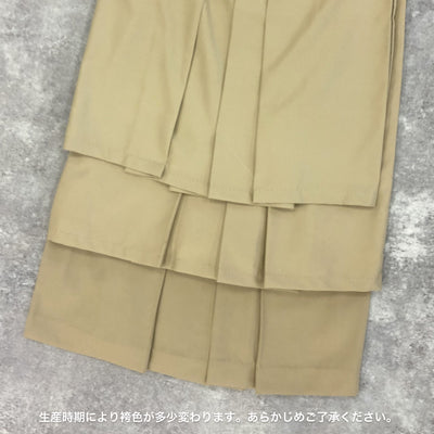 【リサイクル着物】 2尺袖着物 袴 2点セット 販売品 中古 USED レース オフ白系 袴87cm（身長145-152cm） 小学生 ジュニア 低身長コーデ 重ね衿縫い付済 （6733702811）【中古販売】