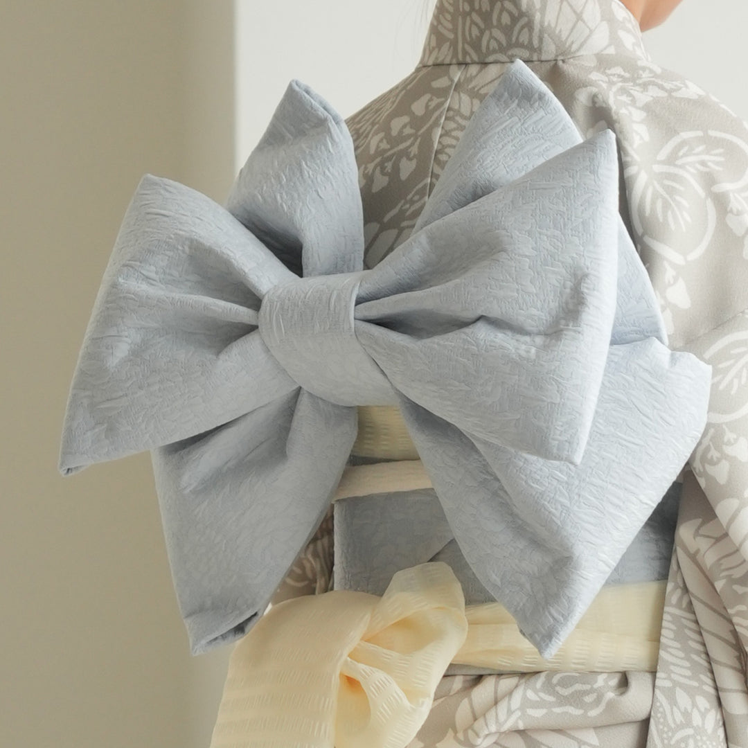 10歳 振袖セット】販売品 灰緑鳳凰 ハーフ成人式 ジュニア着物 ひよこ