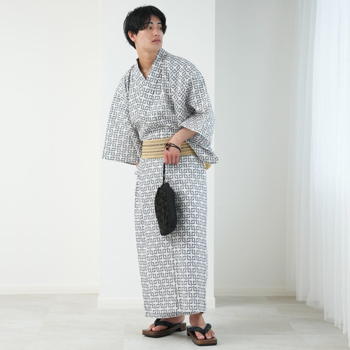絞り浴衣　変わり生地　丈１５７ 絞り浴衣 変わり生地 丈157 浴衣レンタル | 鹿の子と部分絞り