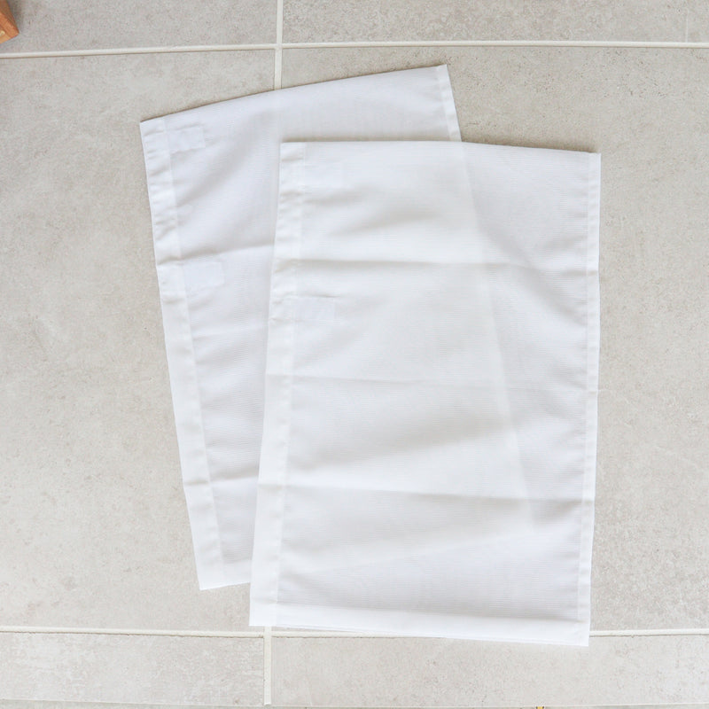 替え袖 襦袢用 替袖 壁絽 テープ付 襦袢別売り ホワイト レディース 日本製  （7733600000）