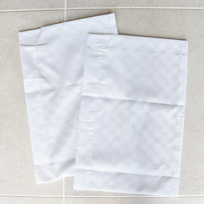替え袖 襦袢用 替袖 市松 テープ付 襦袢別売り ホワイト レディース 日本製  （7733600300）