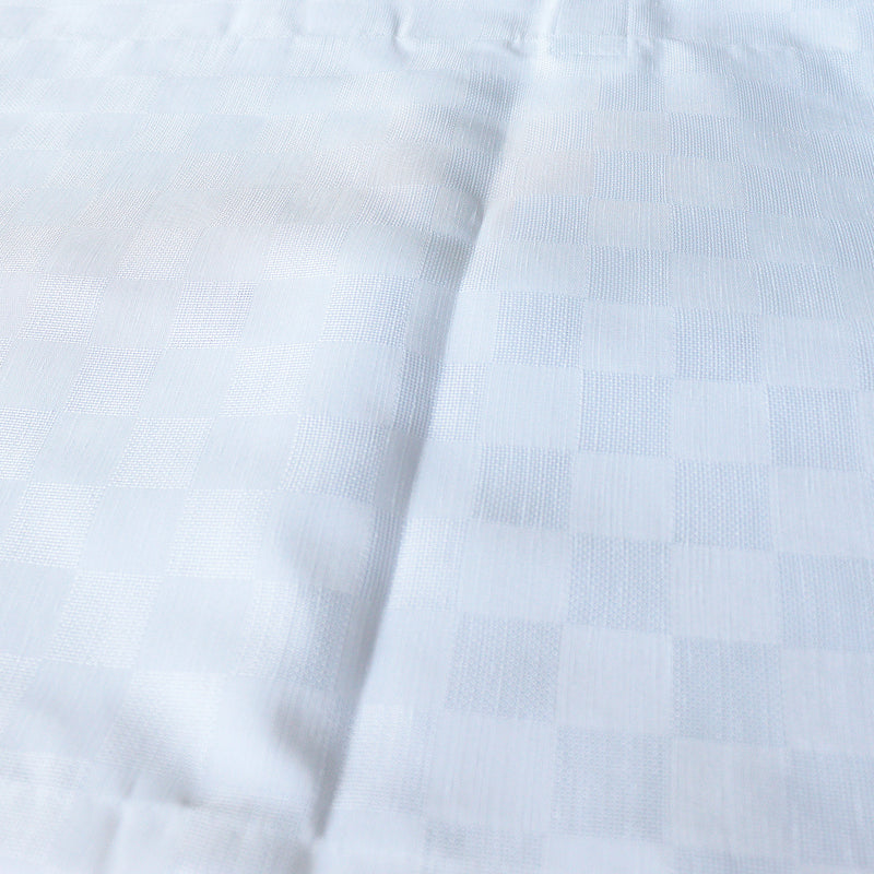 替え袖 襦袢用 替袖 市松 テープ付 襦袢別売り ホワイト レディース 日本製  （7733600300）